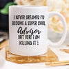 Advisor Gift, Advisor Thank You GIft, Advisor Mug, - ModernMonaStudio
