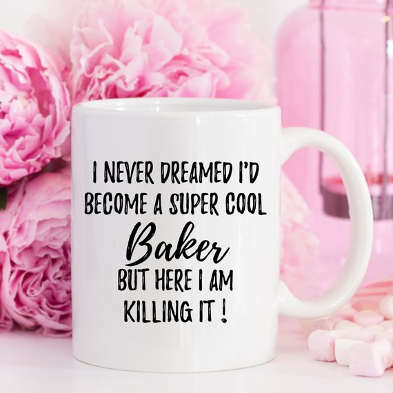Baker Gift, Baker Mug, Gift For Baker, Funny Baker - ModernMonaStudio