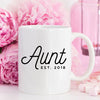 Aunt Est 2018, Pregnancy Reveal Announcement, Best - ModernMonaStudio