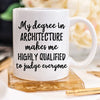 Architecture Gift, Architecture Mug, Architect - ModernMonaStudio