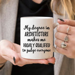 Architecture Gift, Architecture Mug, Architect - ModernMonaStudio