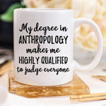 Anthropology Gift, Anthropology Mug, - ModernMonaStudio