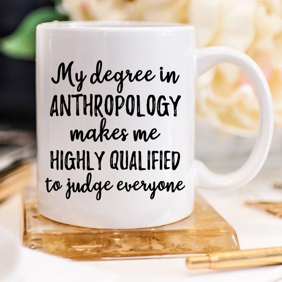 Anthropology Gift, Anthropology Mug, - ModernMonaStudio