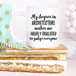 Architecture Gift, Architecture Mug, Architect - ModernMonaStudio