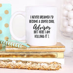 Advisor Gift, Advisor Thank You GIft, Advisor Mug, - ModernMonaStudio