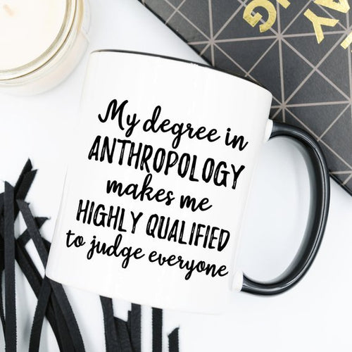 Anthropology Gift, Anthropology Mug, - ModernMonaStudio