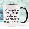 Architecture Gift, Architecture Mug, Architect - ModernMonaStudio