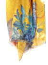 Golden Paradise Floral - Rectangle Scarf