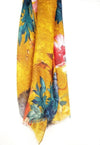 Golden Paradise Floral - Rectangle Scarf