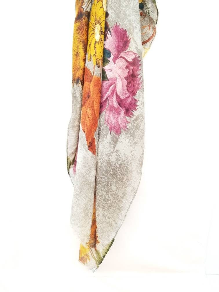 Paradise Floral - Rectangle Scarf