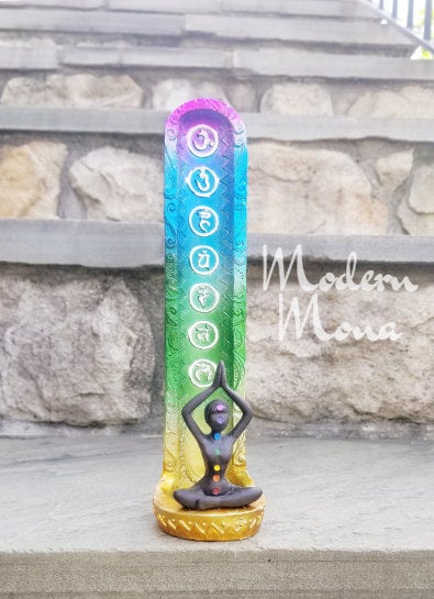 7 Chakra Incense Burner - ModernMonaStudio