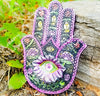 Hamsa Hand Novelty Cone Burner - Hamsa Hand Incense Holder - Hand of Compassion Incense Burner - Hamsa Hand Gifts - Hamsa Paper Weight