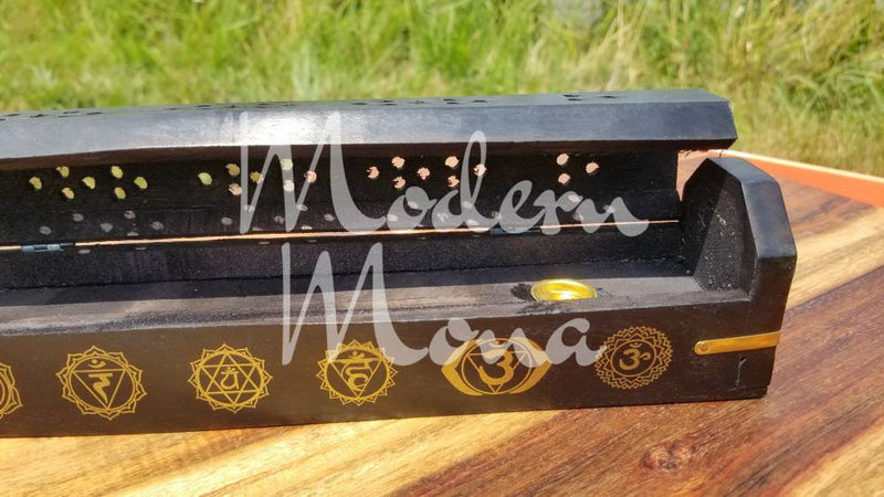 7 Chakra Incense Box - ModernMonaStudio