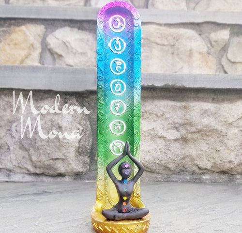 7 Chakra Incense Burner - ModernMonaStudio