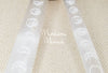 Two Etched Selenite Wand with moon phases (Sold together as a set) - ModernMonaStudio