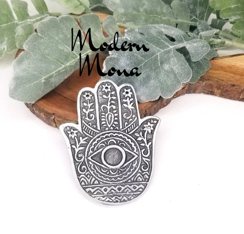 Hamsa Hand Novelty Cone Burner - ModernMonaStudio