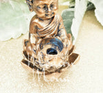 Petite Buddha Sitting Back Flow Burner - ModernMonaStudio