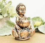 Petite Buddha Sitting Back Flow Burner - ModernMonaStudio