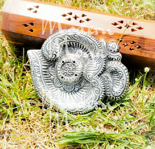 OM Incense Burner - OM Smudge Tray - ModernMonaStudio