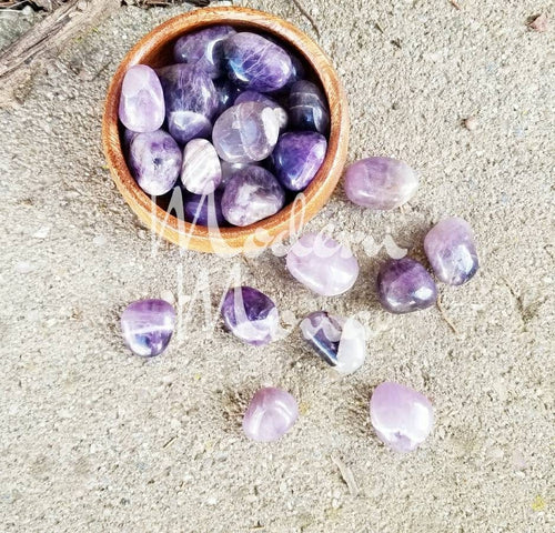Fast Ship - Amethyst Tumbled Stones, Amethyst Stones, Tumbled Amethyst Stones