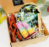 Smudge Cleansing Kit with Large Abalone Shell and Rosewood Stand, 7 Chakra Smudge with Palo Santo in a Box