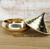 Lux Brass Incense Burner, Brass Charcoal Burner, Brass Resin Incense Burner, Cone Burner Dome Set