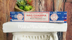 Satya Nag Champa Sai Baba - Original Blue Box Incense Sticks (15 Gram Box)