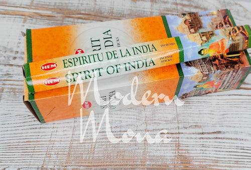 HEM Spirit Of India Incense Sticks - Original Hem Incense Sticks (20 Stick Box), Incense Sticks, India Incense