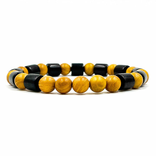 Henley - Yellow Sandalwood & Ebony Blackwood - ModernMonaStudio