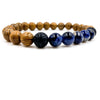 Kingston - Blue Sodalite & Zebrawood - ModernMonaStudio