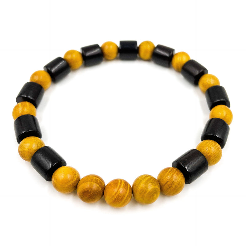 Henley - Yellow Sandalwood & Ebony Blackwood - ModernMonaStudio