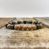 Henley - Light Sandalwood & Ebony Blackwood - ModernMonaStudio