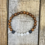 Kingston - Moonstone, Tigerskin Sandalwood, & Lava Rock - ModernMonaStudio