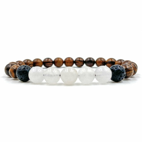 Kingston - Moonstone, Tigerskin Sandalwood, & Lava Rock - ModernMonaStudio