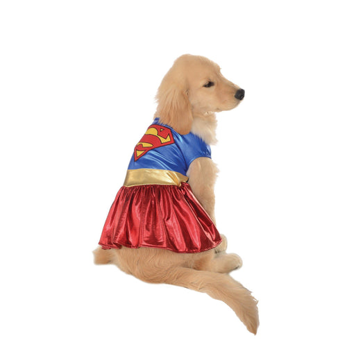 Supergirl Pet Costume - ModernMonaStudio