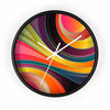 Uniquely You Wall Clock, Multicolor Circular Swirl  - WC02 - ModernMonaStudio