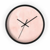 Uniquely You Wall Clock, Peach Marble  - WC04 - ModernMonaStudio