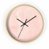 Uniquely You Wall Clock, Peach Marble  - WC04 - ModernMonaStudio