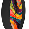 Uniquely You Wall Clock, Multicolor Circular Swirl  - WC02 - ModernMonaStudio