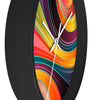 Uniquely You Wall Clock, Multicolor Circular Swirl  - WC02 - ModernMonaStudio