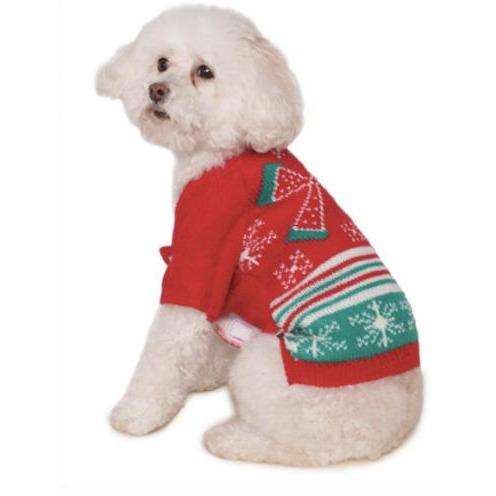 Christmas Bow Ugly Pet Sweater - ModernMonaStudio